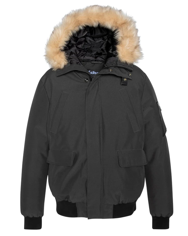 SCHOTT NYC Men's KEYBURN Jacket, Anthracite, 3XL