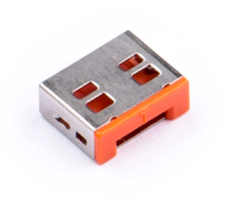 SmartKeeper Essential / 100 x USB A Port Blockers/Orange