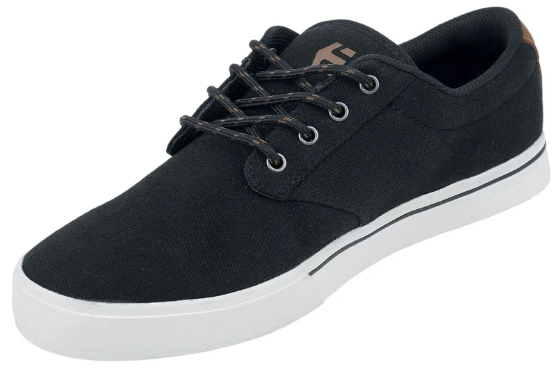 Etnies Men's Jameson 2 ECO Skate Shoe, Black/Black/White, 7 UK