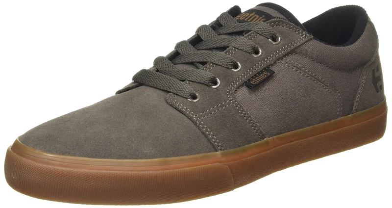 Etnies Men's Barge LS Skate Shoe, Olive/Grey/Gum, 5.5 UK