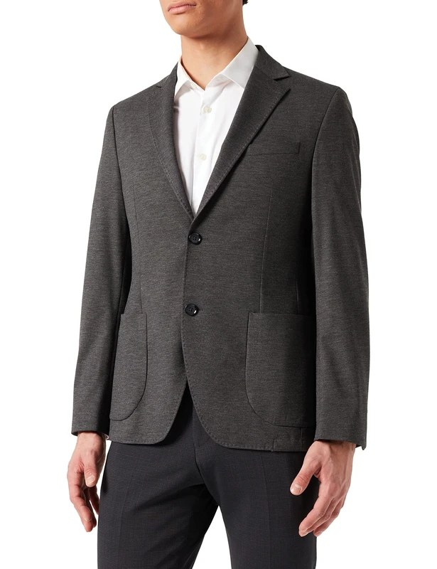 Daniel Hechter Men's 15824 Blazer, graphitegray, 38