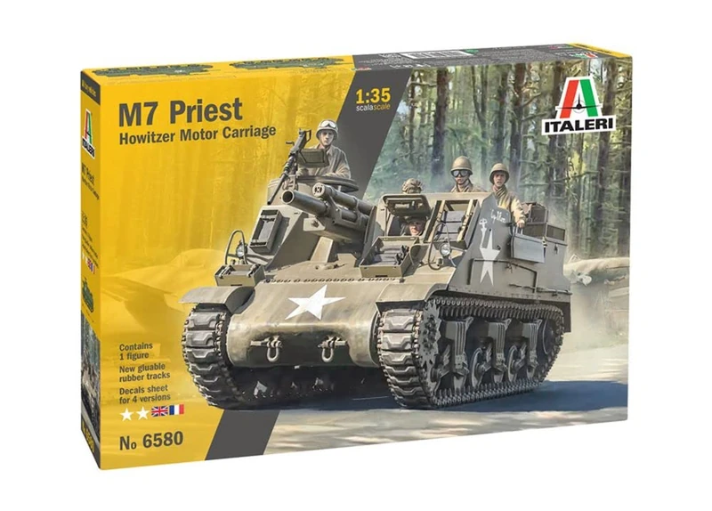 Italeri 6580 British M7 Priest (1:35 Scale)