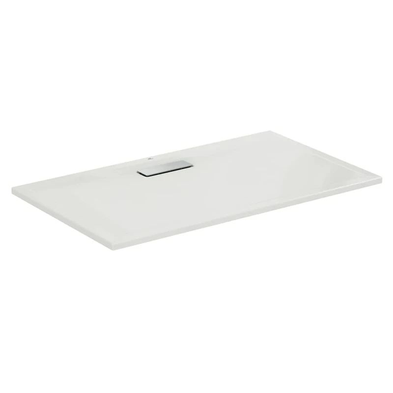 Ideal Standard Ultra Flat New Rectangular Shower Tray, 1200 x 700mm, T447601, White