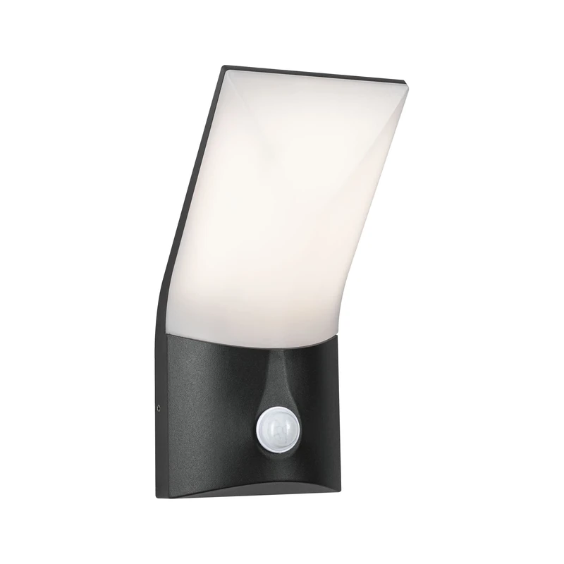 Paulmann Adya Outdoor Wall Light Anthracite IP44 230V Warm White Dimmable with Motion Sensor