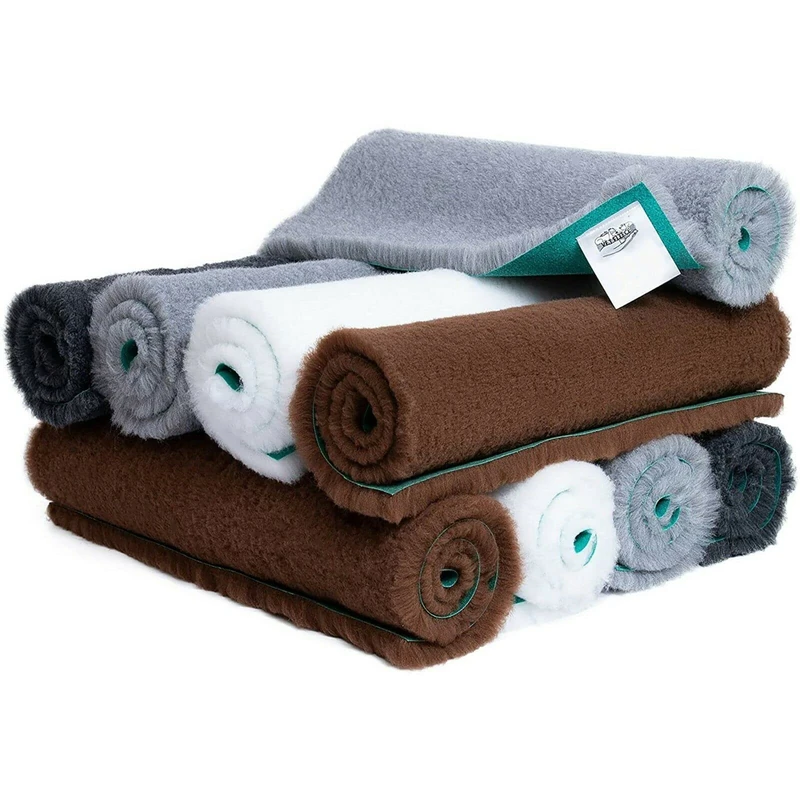 Vet Fleece Bedding | Vet Bed Original Greenback | Dog Bedding Ideal Whelping | Half Roll Vetbed | 3.5M X 0.75M Grey| Durable | Quick Drying | Washable | Whelping Mat | Dog Bed