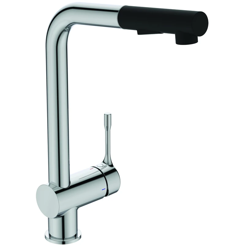 Ideal Standard Kolva BC476AA Extendible Kitchen Tap 2-Jet Matt Chrome Water-Saving BC476AA
