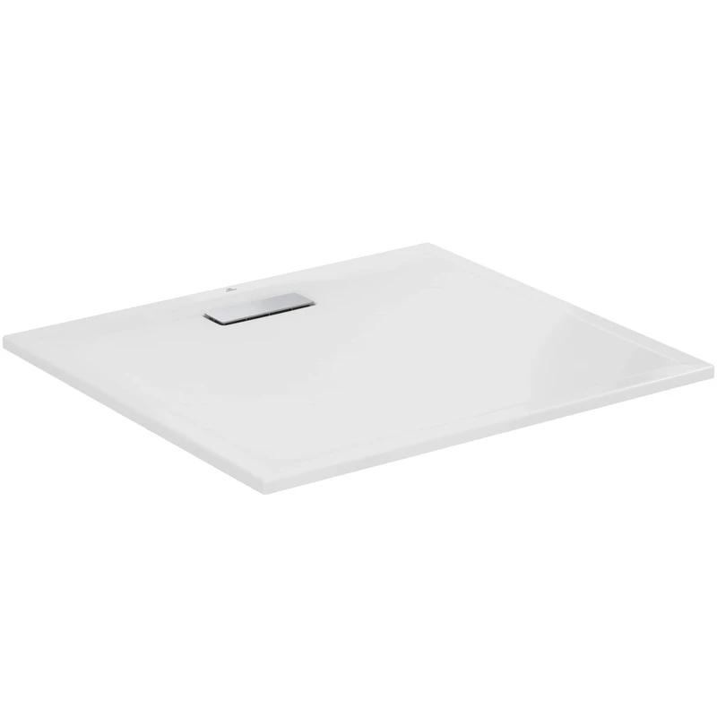 Ideal Standard T448201 Ultra Flat New Rectangular Receiver, White