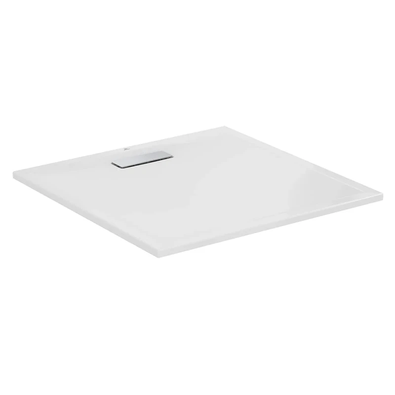 Ideal Standard Ultra Flat New Square Shower Tray, 900 x 900mm, T446701, White