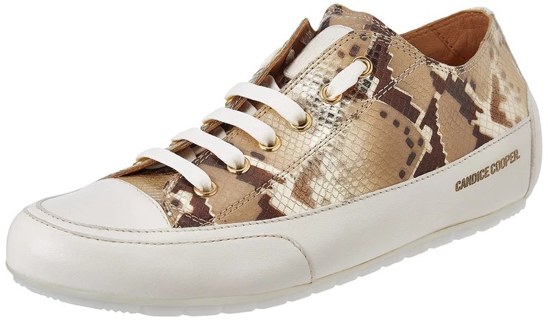 Candice Cooper Women's Skirt Lace-Up Shoes, Beige, 43 EU