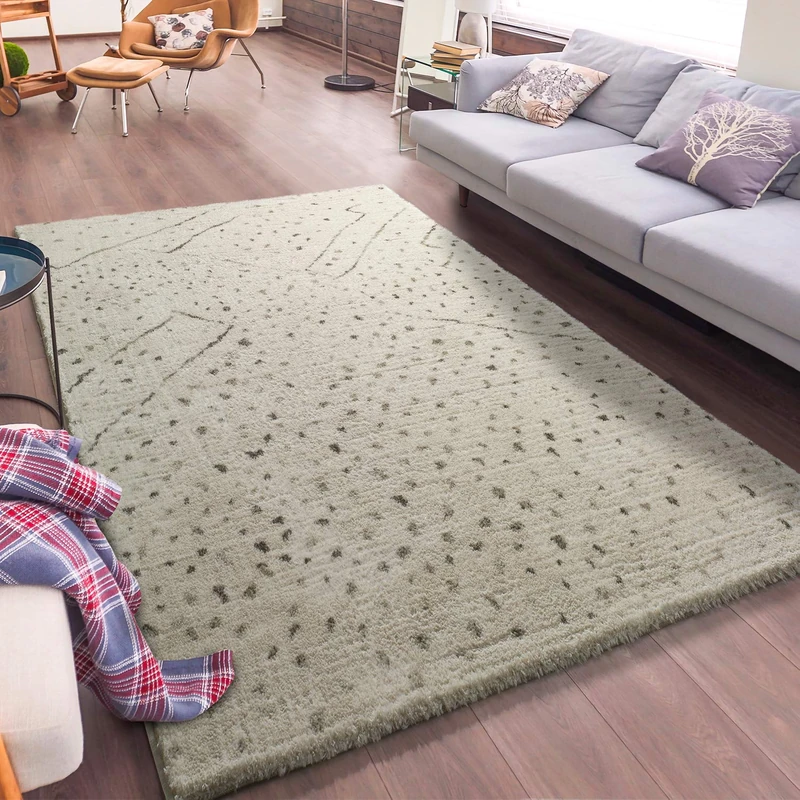 Universal Moana Dots Cream Rug 100% Polyester 80 x 150 cm - Image 1