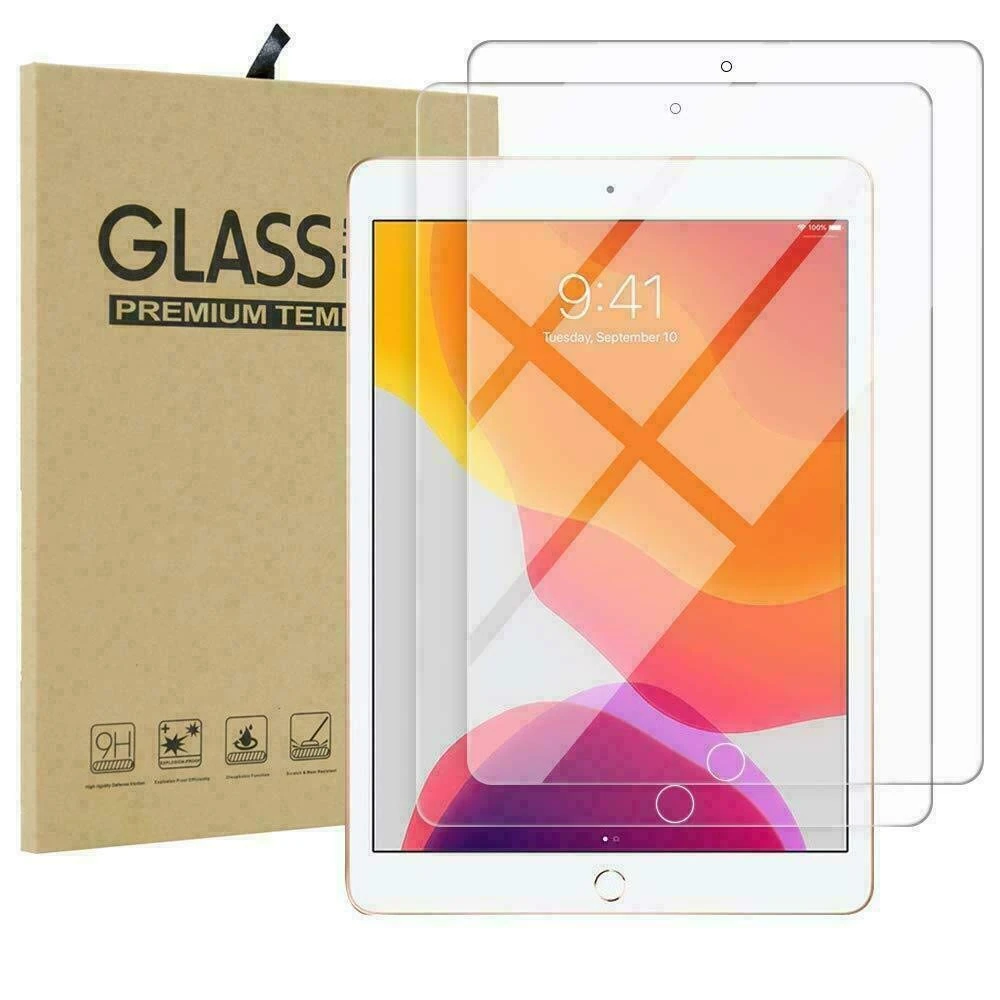 BargainParadise 2 Pack Screen Protector Tempered Glass For Apple iPad Air 3 (2019) A2152 A2153 A2154 A2123