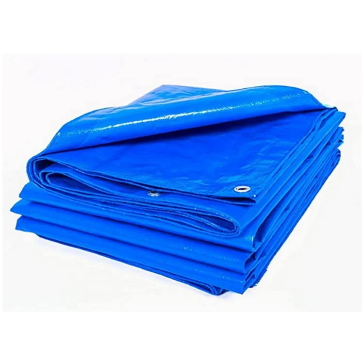 KAV - Tarpaulin waterproof heavy duty 130 GSM LARGE - 6M x 9 M (20ftx 30 FT) with Eyelets ground sheet Multifunctional Quality Cover Tarp (Blue)