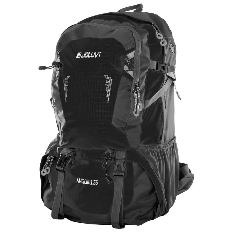 Joluvi Angliru 55 Mountain Backpack, Unisex Adults, Black (Black), One Size