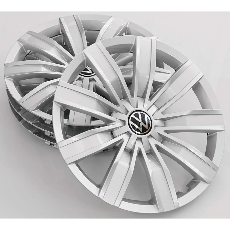 Volkswagen 5NA071457BUWP Wheel Trims 17 Inch Silver