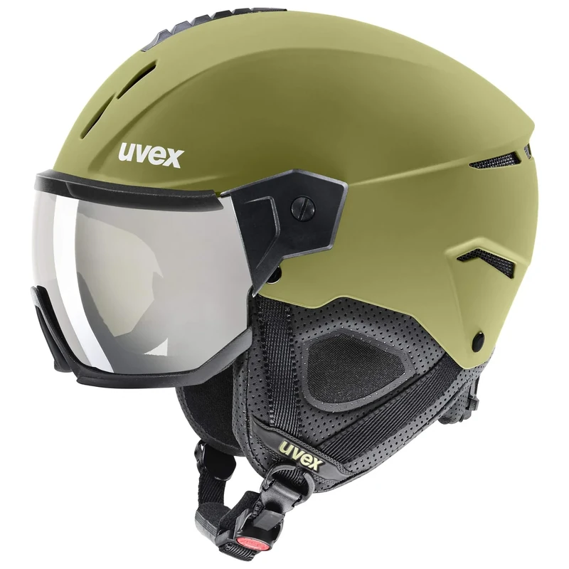 uvex Instinct Visor - Ski Helmet for Men and Women - Visor - Individual Fit - Crocodile Matt - 53-55 cm