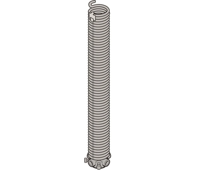 Hörmann 3051916 Torsion Spring Tension Cone No. R707 (with Spring Marked, Right Spring, for Garage Doors)