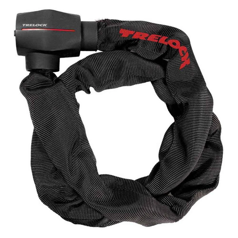 XLC Unisex - Adult Trelock Chain Lock, Black, 580/85/9