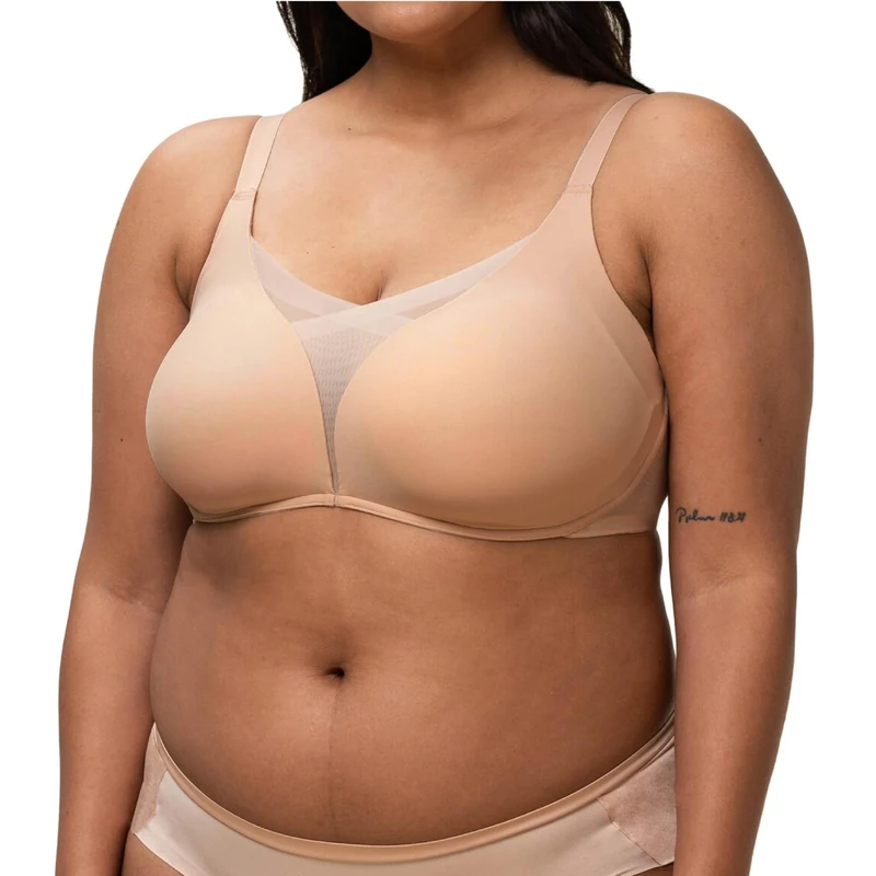 Triumph Womens Shape Smart Padded Bra, Neutral Beige, 4 UK