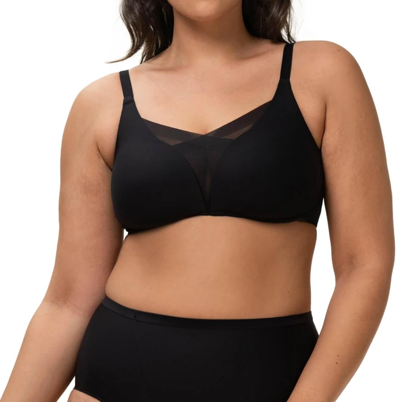 Triumph Womens Shape Smart Padded Bra, Black, 4 UK