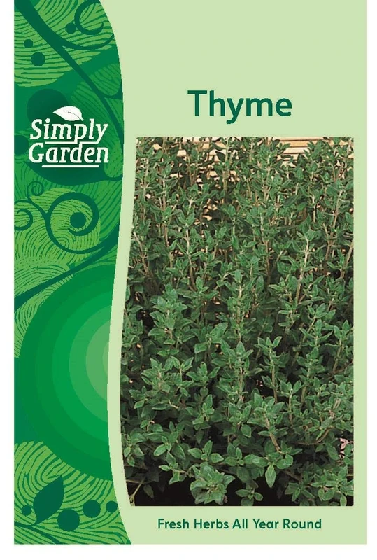 Simply Garden Thyme Fresh Herb Seeds Grow Your Own Garden