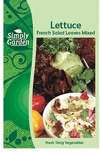 Simply Garden Lettuce French Salad Leaves Fresh Vegetable Seeds Leafy Salad Grow Your Own Garden