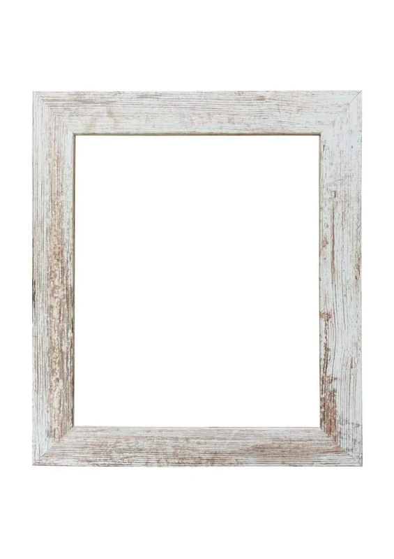 FRAMES BY POST Metro Picture Photo Frame Distressed White 91.5 x 61 cm Plastic Glass