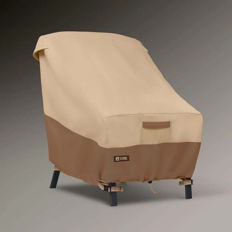 Classic Accessories Veranda's Best Waterproof High Back Patio Chair Cover, 26 x 33 x 35 Inch