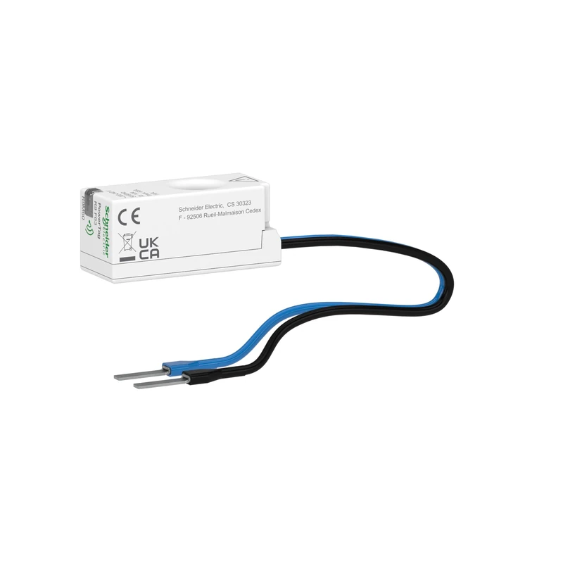 Schneider Electric R9M60 PowerTag Resi9 F63 1P+N Flex Cable, Connection to the Wiser Hub, Circuit Breaker - Made in Germany