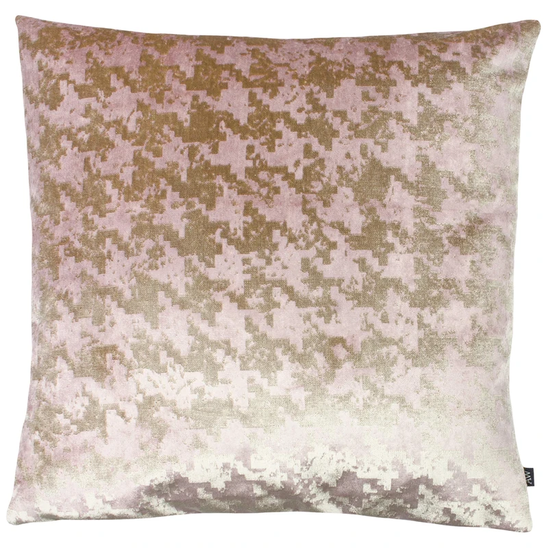 Ashley Wilde Nevado Feather Filled Cushion, Rose Gold/Blush, 50 x 50cm
