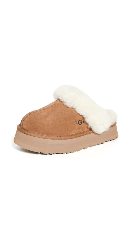 UGG 1122550-CHE W DISǪUETTE Women CHESTNUT UK 4 - Image 1