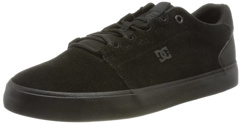 Dc Shoes Men's Hyde-Leather Shoes Sneaker, Schwarz, 11 UK