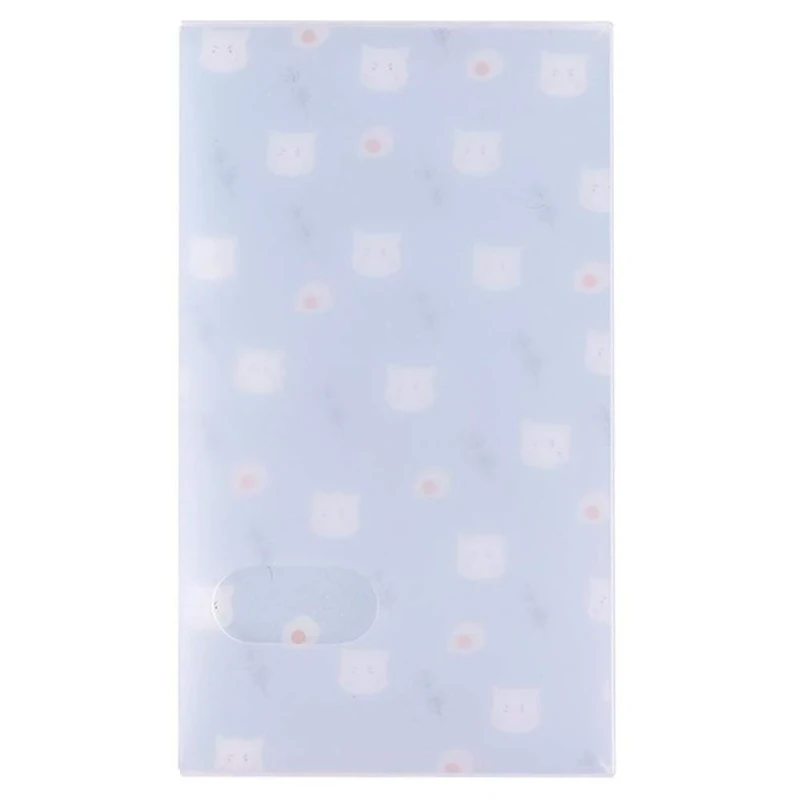 96 Pockets Animal Fruit Pattern Photo Album DIY Stickers for Photo Albums Frame Decoration Scrapbooking, Cat, Black
