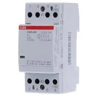 ABB Protecta Plus ESB25-40N-14 12V AC/DC Installation Contactor • 25 A Rated Current • 4 NO 4-Pole Modular Contactor • DIN Rail Mount 36 mm Width • 1SAE231111R1440
