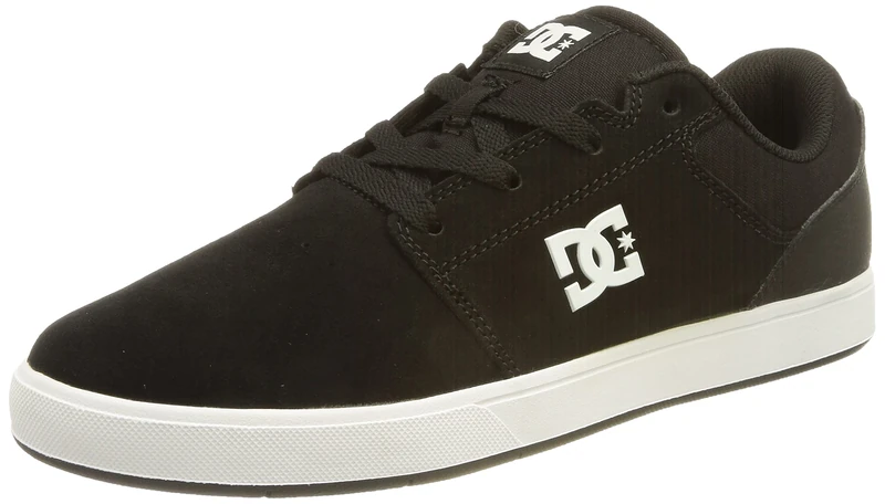 Dc Shoes Men's Crisis 2 Sneaker, Black White, 10.5 UK