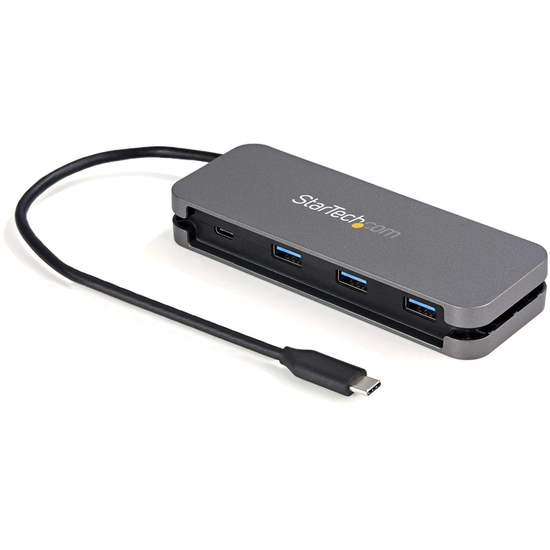 StarTech.com 4 PORT USB C HUB - 3 USB-A/1 USB-C (5GBPS USB 3.0) - 2.5CM CA HB30CM3A1CB