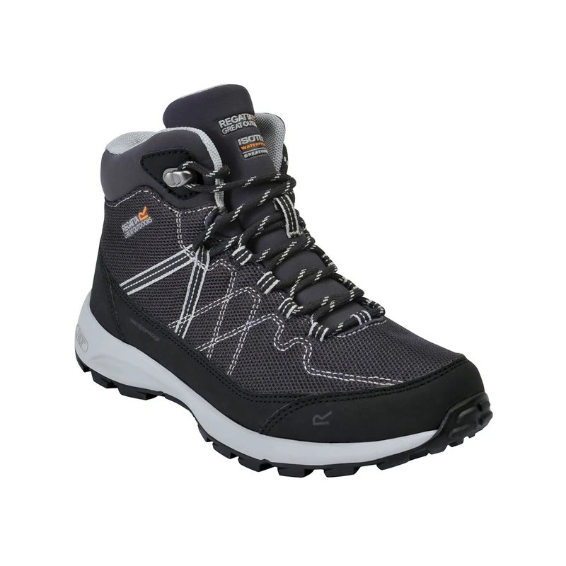 Regatta Womens/Ladies Samaris Lite Walking Boots (4 UK) (Iron/Light Steel)