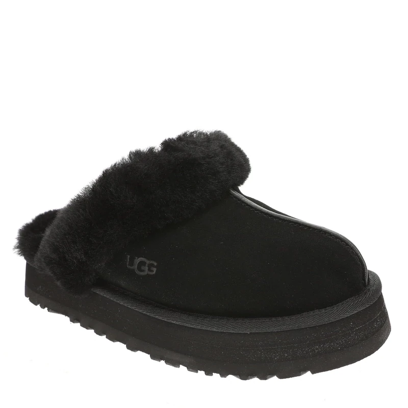 UGG Womens W Disǫuette Slippers, Black, 8 UK