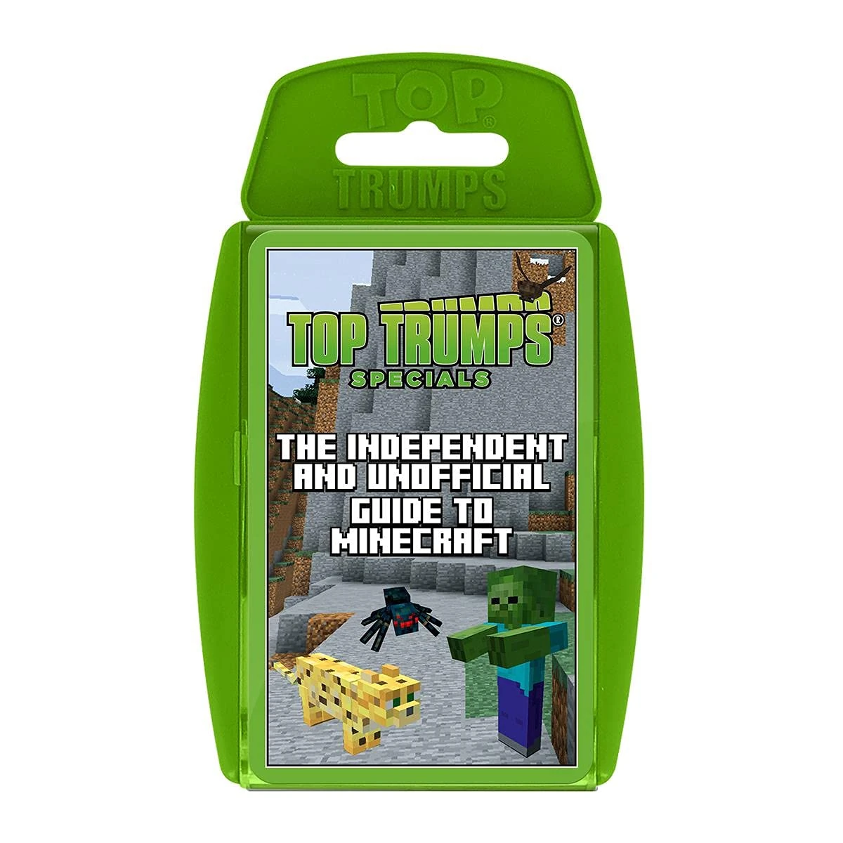 Top Trumps Independent and Unofficial Guide To Minecraft Specials Card Game, find out if Shulkers are stronger than Slimes, gamer gift for ages 6 plus
