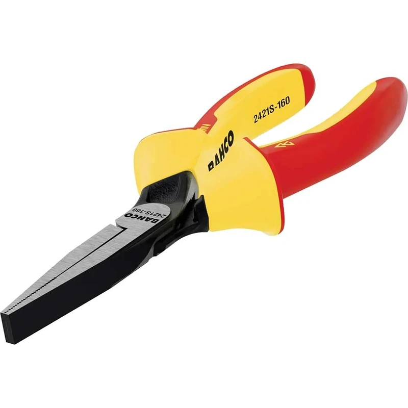 2421S Ergo™ Insulated Flat Nose Pliers 160mm (6.1/4in)
