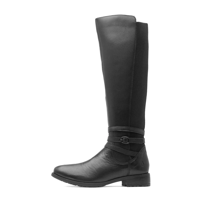 Hush Puppies Womens Vanessa Mid Calf Boot, Black, 8 UK