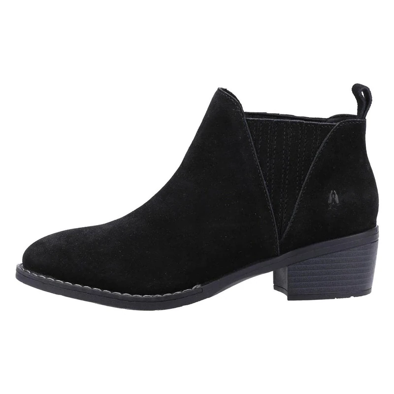 Hush Puppies Isobel Leather Women's Black Boots - UK 6