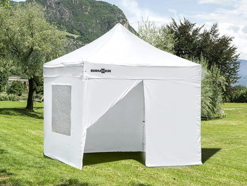 BRUNNER 0102217N.C00 Set of Side Walls for Zebò Enjoy PRO 3X6 Folding Gazebo Sidewall Set - Image 1