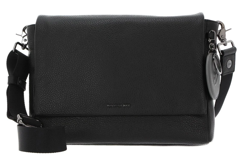 Mandarina Duck Women's Mellow Leather P10FZT39 Crossbody Bag, Nero17, 30x24,5x8,5 (L x H x W)