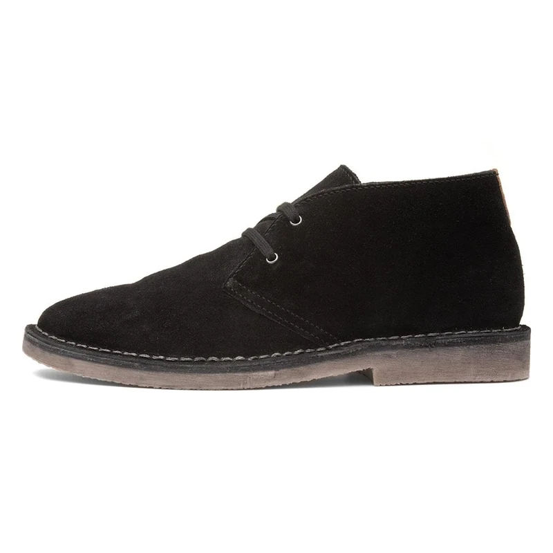 Hush Puppies Samuel Suede Chukka Boot, Black, 7