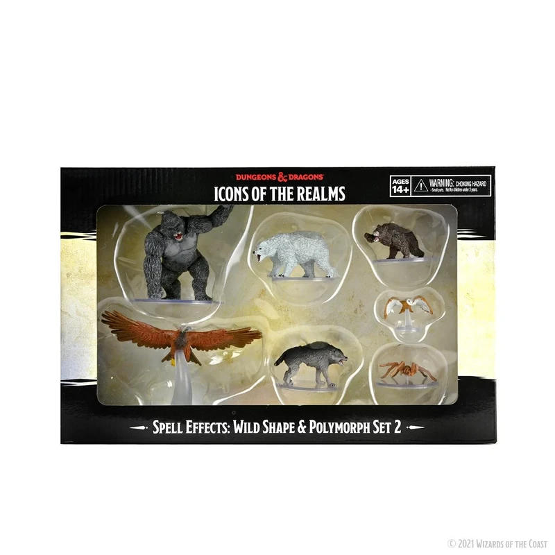 D&D Icons of The Realms: Dungeons & Dragons: Wild Shape & Polymorph Set 2