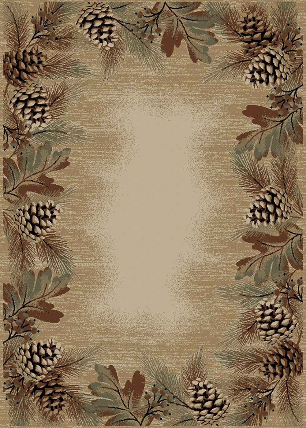 Mayberry Rug Pembroke Pines Area Rug, 5'3"X7'3", Antique