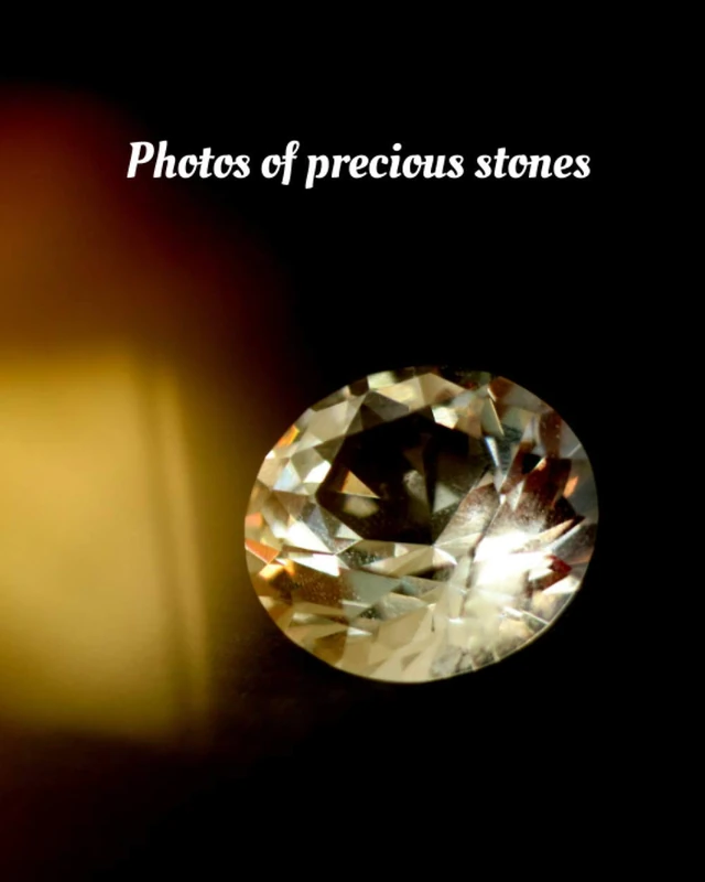 Photos of precious stones: expensive book with photos only