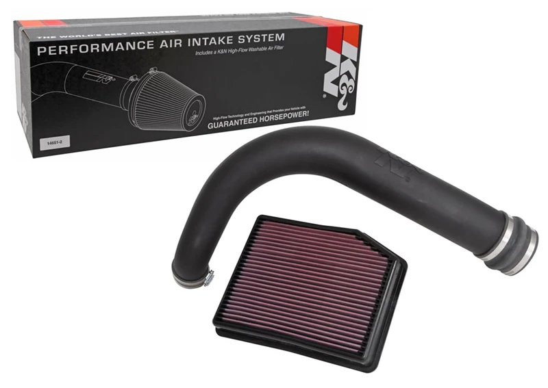 K&N Cold Air Intake Kit: High Performance, Guaranteed to Increase Horsepower: 57-3112