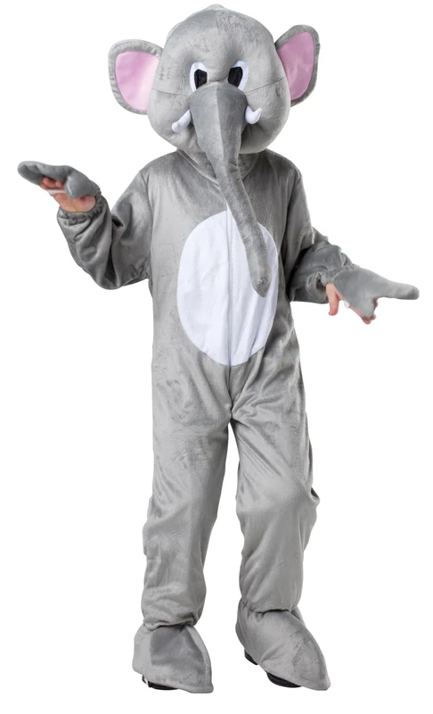 Dress Up America Elephant Mascot for Kids - Children's Elephant Costume - Circus Animal Mascot Dress Up