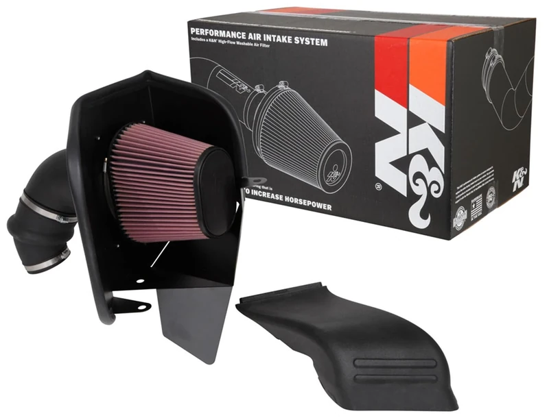 K&N Cold Air Intake Kit: High Performance, Guaranteed to Increase Horsepower: 63-1583